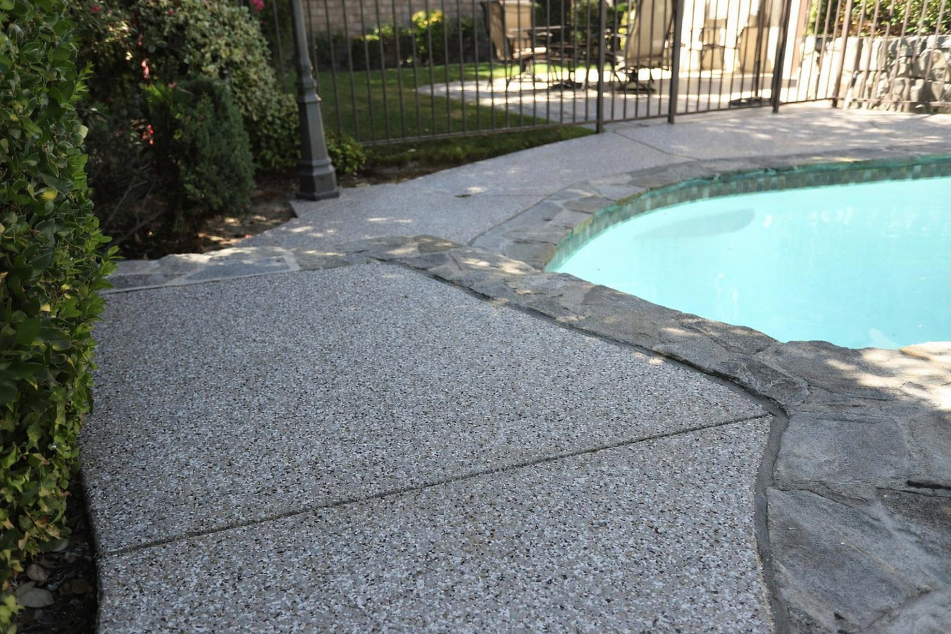 Concrete pool decks in Oxnard, CA